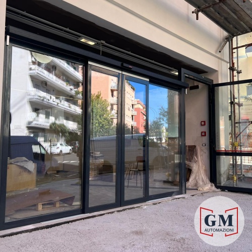 Fabbrica, installazione, manutenzione di porte automatiche TOPP AUTOMAZIONI. Installazione e manutenzione automatismi per ingressi carrabili e pedonali. Cancelli a battente, scorrevoli, barriere veicolari, porte sezionali, basculanti, serrande, FAAC, BFT, CAME, TOPP, NICE, GEZE, GENIUSS, DITEC, ENTREMATIC, MANUSA, TRELINEA, PA,